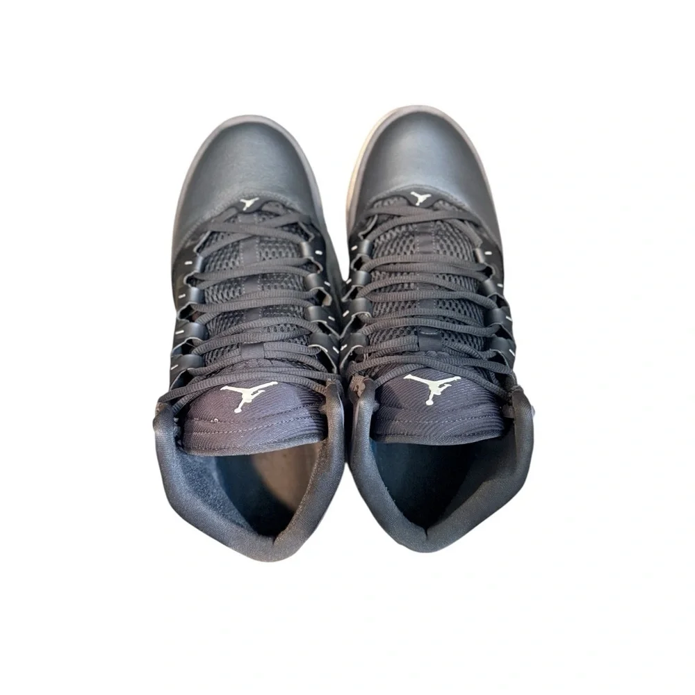 Nike Air Jordan Trainer Basketball Shoes Black Grey Size 9